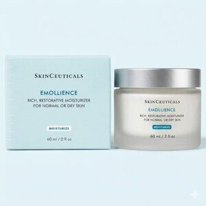 SkinCeuticals Emollience Moisturizer 2oz Hydrating Face Cream for Dry Skin